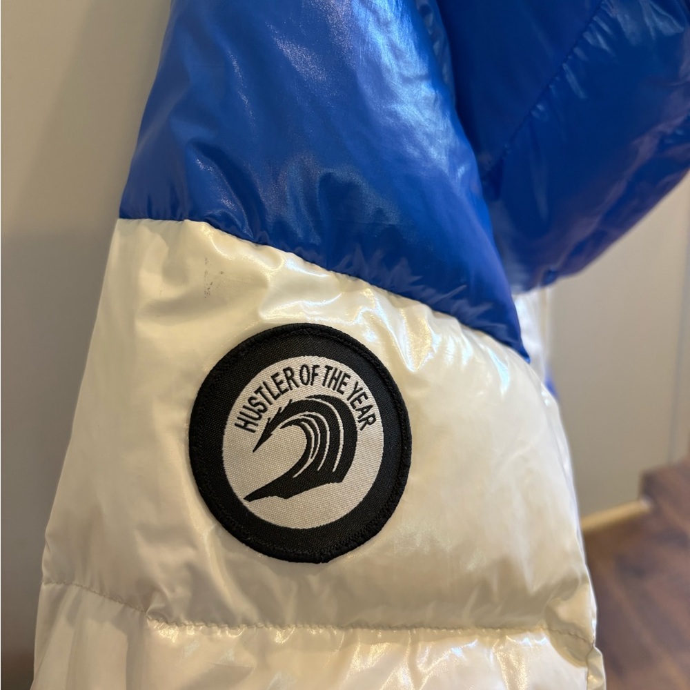 Flywaves Blue Puffer Jacket - Picture 7 of 10